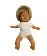 Lissi BATZ 15&quot; Doll Bätz West Germany SIGNED Closed Eyes Cloth Body Blonde - £37.88 GBP