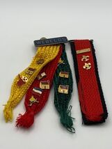 Vintage Boy Scouts Of America Webelos Tri-Colored Ribbon With Achievemen... - $14.20