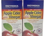 (2) New Apple Cider Vinegar with the Mother, 60 Capsules = 120 Caps Total - £27.53 GBP