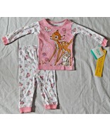 Baby Girls Pajamas Bambi Size 9 &amp; 18 Months Sleepwear NEW Thumper Sleep ... - $13.38