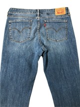 Levis  Mile High Super Skinny Blue Denim Jeans Womens 30 Medium Wash Str... - £43.58 GBP