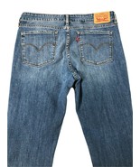Levis  Mile High Super Skinny Blue Denim Jeans Womens 30 Medium Wash Str... - £43.69 GBP