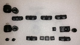 GM radio buttons. Are yours worn? Solve it w/ these new OEM parts. Car, mini-van - £31.54 GBP