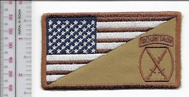 10th Mountain Division Shoulder Patch Afghanistan &amp; Iraq United States Army - £7.85 GBP