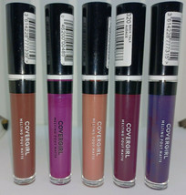 Mixed Grab Bag Lot of 5 Covergirl Melting Pout Matte Lipstick Full Size ... - $16.78