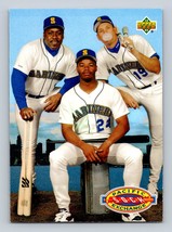 1993  Upper Deck #55 Ken Griffey Jr. / Buhner / Mitchell  Mariners - £1.45 GBP