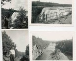 4 Kakabeka Falls Ontario Black and White Photos 1955 - $17.80