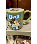 Walt Disney World Dad Mickey Mouse Castle Ceramic 17 oz Mug Cup NEW - £21.95 GBP