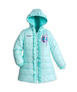 New Disney Frozen Elsa Puffer Coat For Girls - Sz 3T - £40.59 GBP
