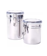 Tools of the Trade Stainless Steel 2 Piece Kitchen Canister Set, 1.5 &amp; 2... - $24.26