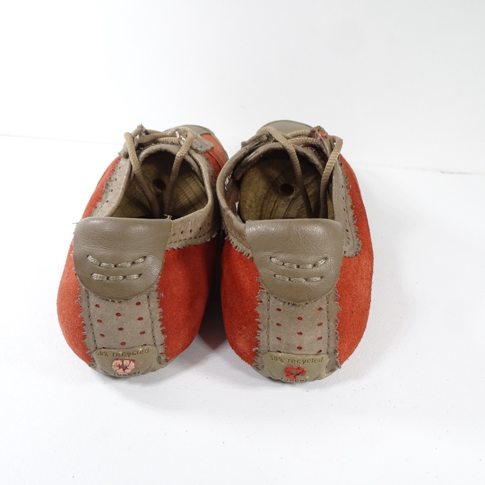 TEVA KEAGAN 6053 Women's Size 7.5 Red Suede W/Brown Leather Comfort Shoes Item image 6