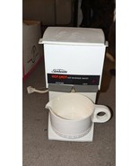 Vintage 1983 Sunbeam Hot Shot Hot Water Dispenser 17011 White 12 oz Made... - $53.65 CAD