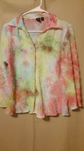 Sheer Multi-color Blouse by Milano    Size S        B11/ - $6.90