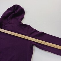 American Eagle Outfiters Women's Purple Hoodie Pullover Sweatshirt Size Medium image 9