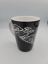 Starbucks 12 Year Celebration Indonesia Coffee Mug 12oz Black + White 2014 RARE - £8.17 GBP
