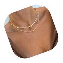 Necklace for Women,Dainty Gold Necklace,14k - $43.81