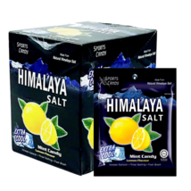2 Boxes of Himalaya Salt Sport Candy Mint Lemon Flavor Genuine (15g x 12 pack) - £23.29 GBP
