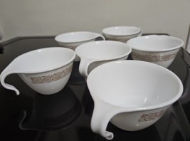 Corelle by Corning Woodland Brown Hooked Handle (6) PC Coffee Mugs - £5.41 GBP