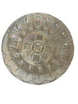 Vintage 1950 Iridescent Carnival Glass Egg Tray Federal Glass Georgetown... - $178.23 MXN