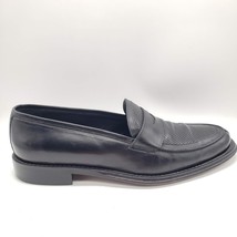 MARTIN DINGMAN Loafers Men&#39;s 11.5 Black Leather Made In Italy Shoes Penn... - $921.74 MXN