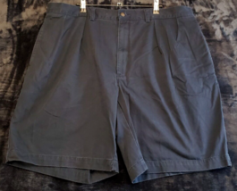 Polo Ralph Lauren Shorts Mens Size 40 Black Denim 100% Cotton Flat Front... - $13.87