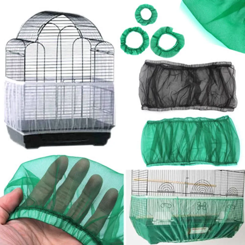 House Home M-L Unique Soft Easy Cleaning Nylon Airy Fabric Mesh Bird Cage Cover  - $25.00