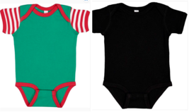 Marky G Apparel Baby Rib Bodysuit Short Sleeve 2 Pack 18 Months 100% cotton 4400 - £7.26 GBP