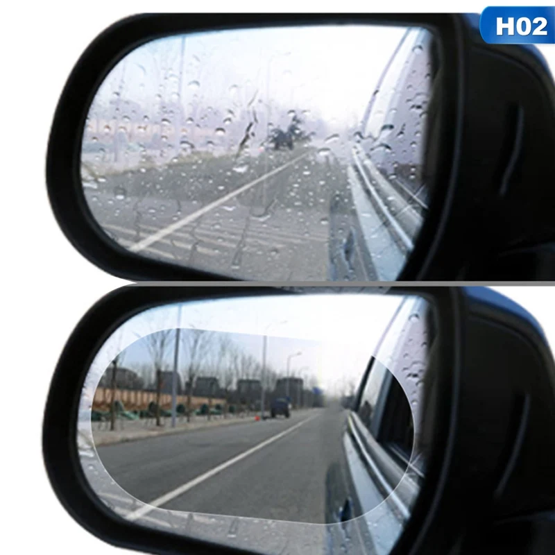 2Pcs Rearview Mirror Rain Film  Rainproof Rearview Mirror Waterproof Film Car Mi - $82.70