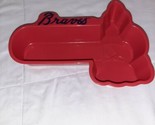 Atlanta Braves Tomahawk MLB Snack Chip Nut Game Day Party Bowls Tray by ... - £5.60 GBP