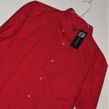 Men&#39;s &#39;blue Generation&#39; Red Uniform Workshirt ~ Size M~ New With Tags / Nwt L/S - £13.21 GBP