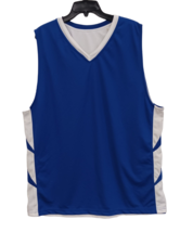 Champro Sports Mens Crossover Reversible Jersey Royal/White, XL - £11.93 GBP