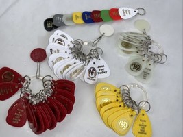 NARCOTICS ANONYMOUS  NA KEY TAG Ring  Recovery Just For Today 61 Piece Lot - £38.69 GBP