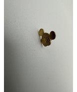 Disney Mickey Gold Over Sterling Silver Single Stud Earrings 1.3cm - £7.79 GBP