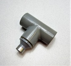 Spears 801-010 1&quot; CPVC Sch 80 Tee Socket w/ One 1/4&quot; NPT Reducer New - $16.57