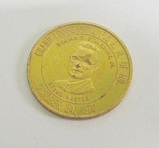 Vintage Masonic Bonnie Blink Coin 1970 - £3.93 GBP