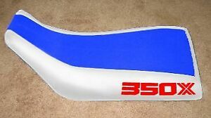 Honda ATC350X ATC 350X Seat Cover Fits For 1985 To 1986 Red 350X Logo - $31.90