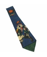 Vintage 1998 Warner Brothers Bowl IV 1958 Football Taz Bugs Novelty Silk... - $14.55