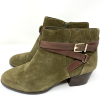 Alex Marie Olive Green Suede Bootie Size 8M - €20,23 EUR