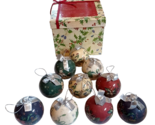 Tracy Porter Sweet Tidings 10 Piece Signed Hand Crafted Ornament Set 2004 - £18.90 GBP