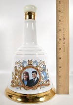 Prince Andrew Sarah Ferguson 1986 Wedding Commemorative Decanter Bells Whiskey - $17.05