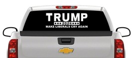 Trump 2024 Fare Liberal Cry di Nuovo Adesivo Finestrino Decalcomania 11 ... - £12.98 GBP