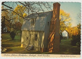 Andrew Johnson Birthplace Raleigh North Carolina Vintage Postcard 17th POTUS - £3.84 GBP