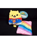Kittens vs Gherkins 3&quot; plush with blanket #23 Lil Super Kitten loose NWT - $191.96 MXN