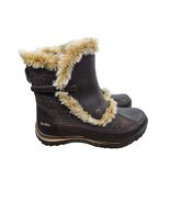 Jambu Women's Eskimo Dark Brown Boots Fur Lined Size 9.5 New with Box Zi... - $50.17