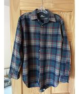 Lobo By Pendleton Long Sleeve Flannel 100% Wool Size Medium - €25,75 EUR