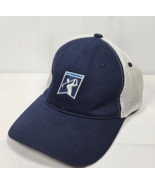 Main Gate Golf Flexfit Mesh Back Trucker Hat Navy Blue Breathable Headwear - $147.39 MXN