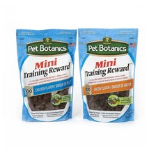 Low Calorie Botanical Dog Mini Training Treats Meaty Aroma 4 oz or 10 oz Bags - £13.15 GBP+