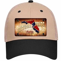 Southern Pride Florida Novelty Khaki Mesh License Plate Hat - £22.92 GBP