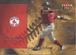 2005 Ultra Follow The Leader Manny Ramirez 4 Red Sox - £0.98 GBP