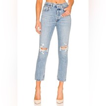 Agolde Riley High Rise Straight Crop in Blitz Size 26 - $49.49
